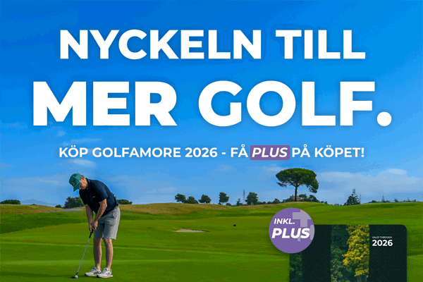 Just nu! Golfamore PLUS på köpet (spara 200 kr).
